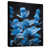 Toile avec cadre flottant noir