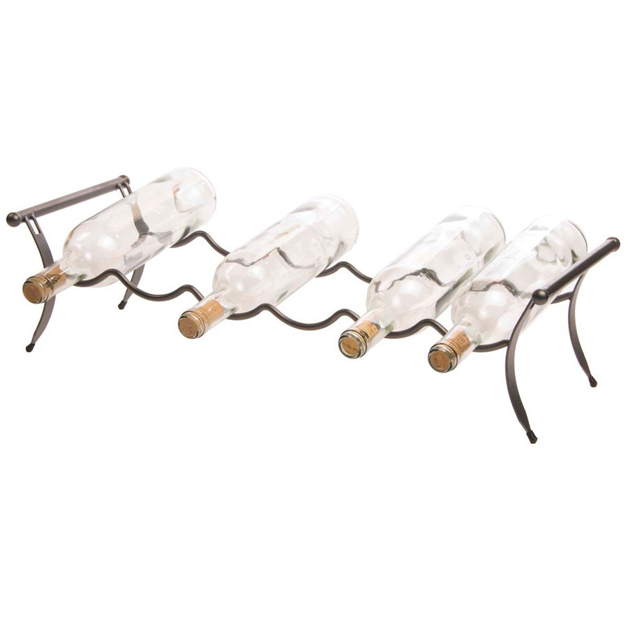 Naudain 6 Bottle Tabletop Wine Bottle Rack Wrought Studio™