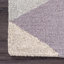Geometric Wool Hand Woven Area Rug-477813372