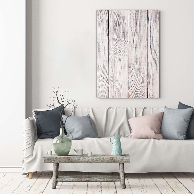 Wooden Wall - Wrapped Canvas Print