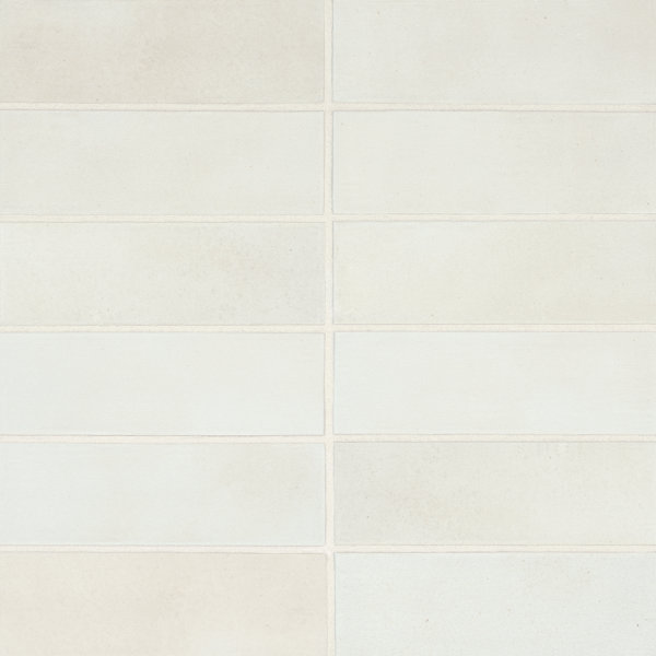 Bedrosians Celine 2" x 6" Matte Porcelain Floor & Wall Tile & Reviews ...