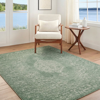 Rectangle Moroccan Washable Area Rug