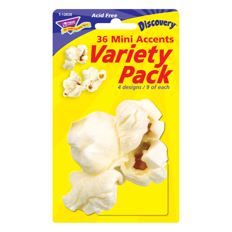 Mini-accents tendance Popcorn