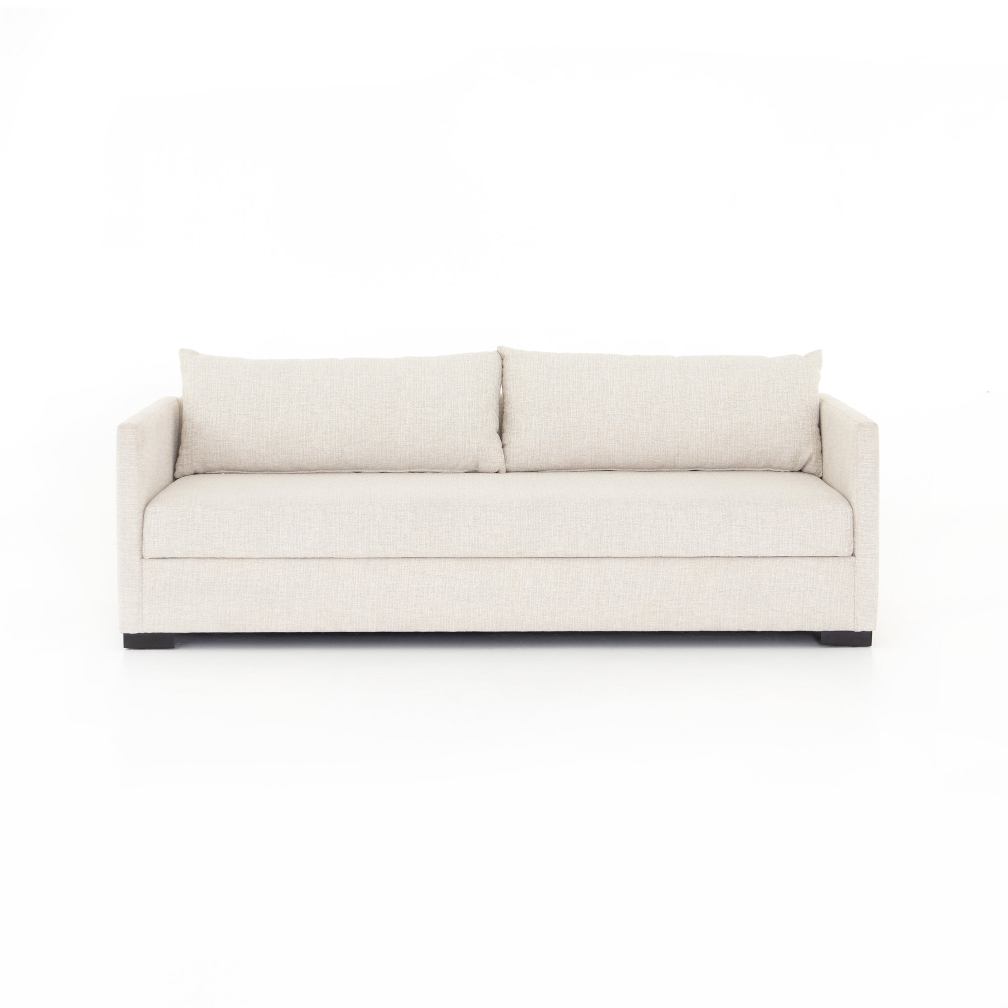 Cascade 86'' Upholstered, 33" H x 86.5" W x 38" D, Alameda Snow