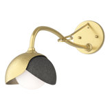 Brooklyn 1 - Light Hardwired Armed Sconce