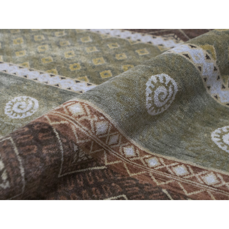 Wool Geometric Area Rug