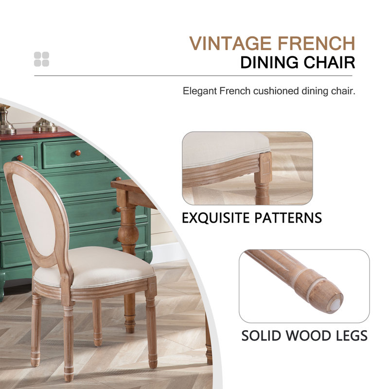 Chaise de salle à manger, Beige