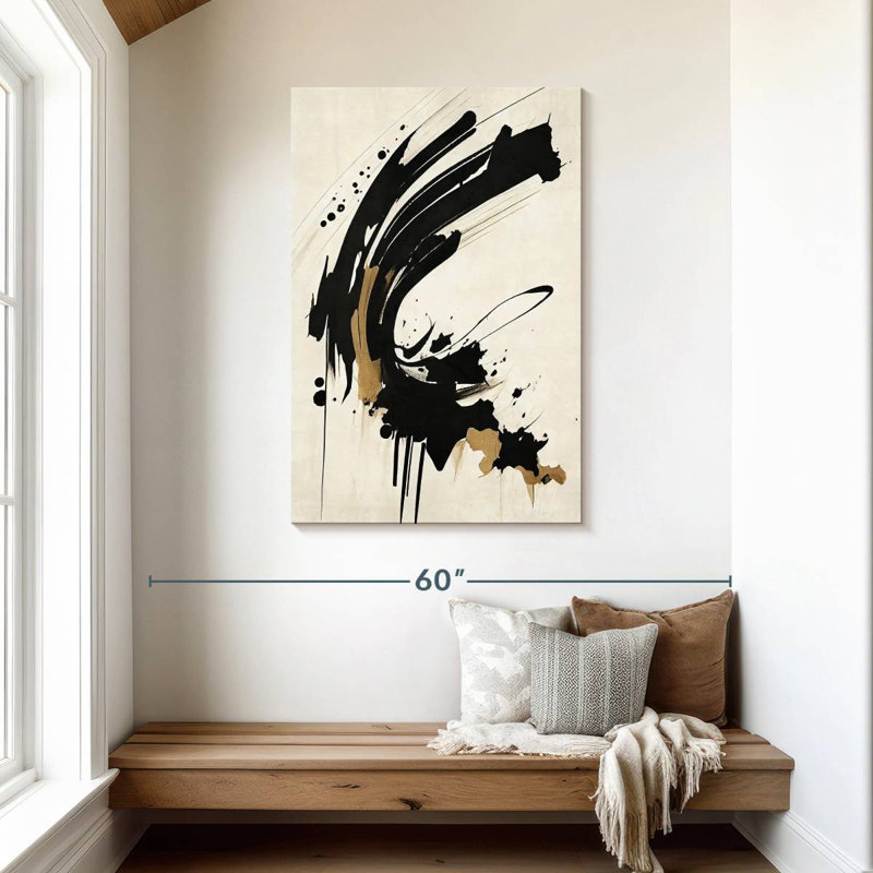 Avery Chaotic Curves II, 45" H x 30" W