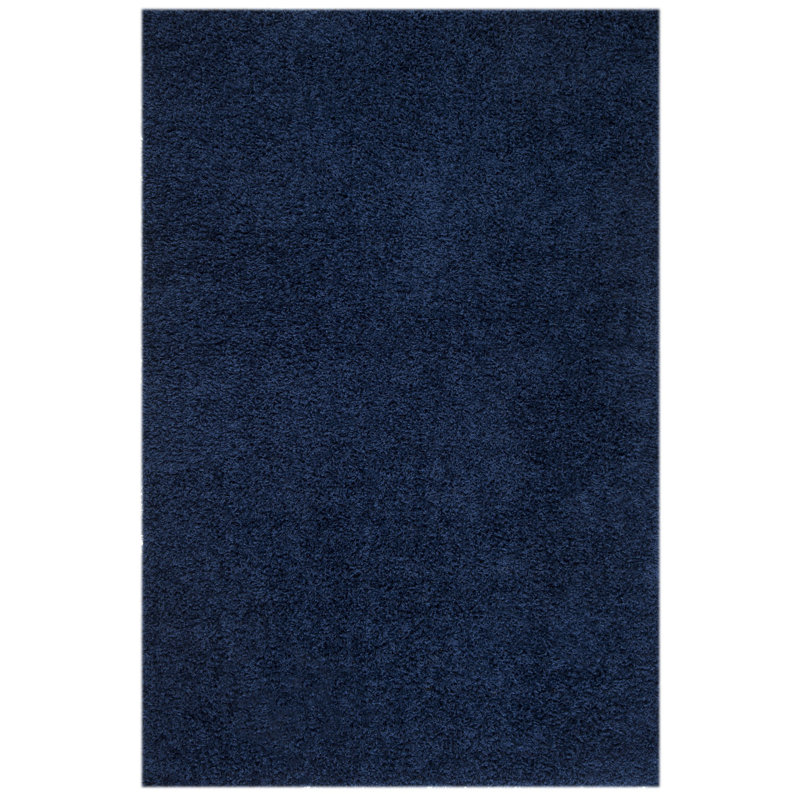 Melfort Sga-Athens Shag Performance Solid Color Rug, Rectangle 4' x 6'