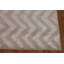 Tapis à chevrons moderne 8 x 10