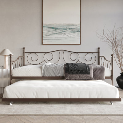 Odlo Twin Steel Daybed with Trundle