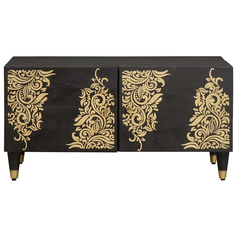 Solid Wood Coffee Table with Storage