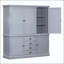 Garde-manger autoportant en bois 73 po avec 8 tablettes réglables et 4 tiroirs 73 po-547307119