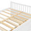 Lit de jour pleine grandeur avec lit gigogne simple et tiroirs, pleine grandeur, blanc (OLD SKU: LP000341AAK)-1013899862