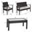 Biddle 4 - Person Patio Conversation Set with Cushions