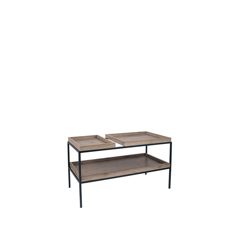 Magaw Coffee Table with Tray Top