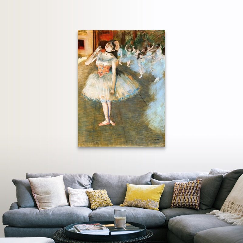 L'étoile - reproduction sur toile, Toile tendue, H 48 po x l 36 po x P 1,25 po