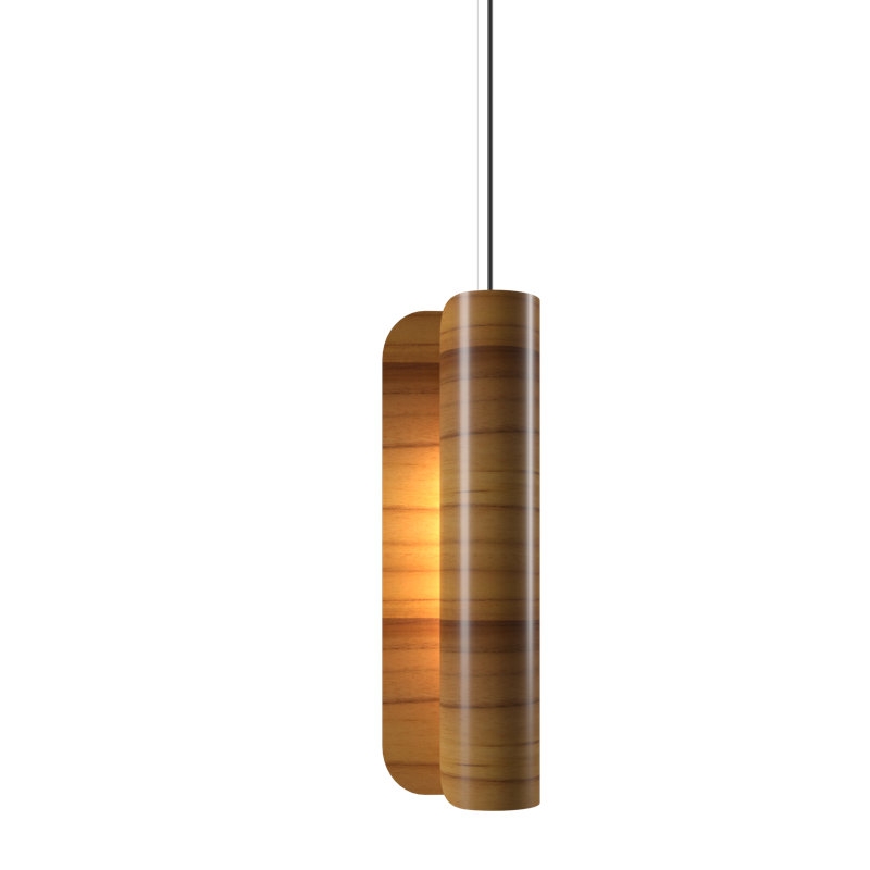 Cascade 1 - Light Pendant, Teak