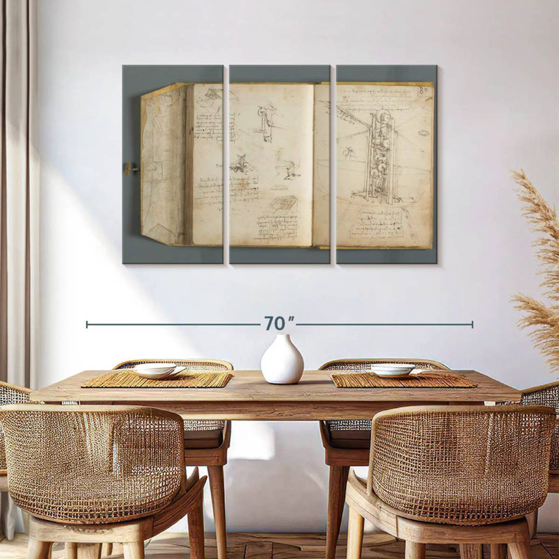 Kerner Manuscript B 1485 To 1488, 36" H x 57" W