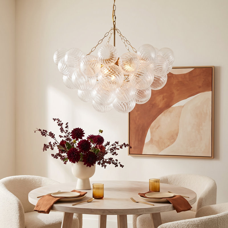 Havendale Betty Glass Bubbles Chandelier