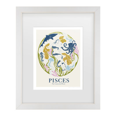 Art encadré Jenny Liz Rome Jlr Pisces