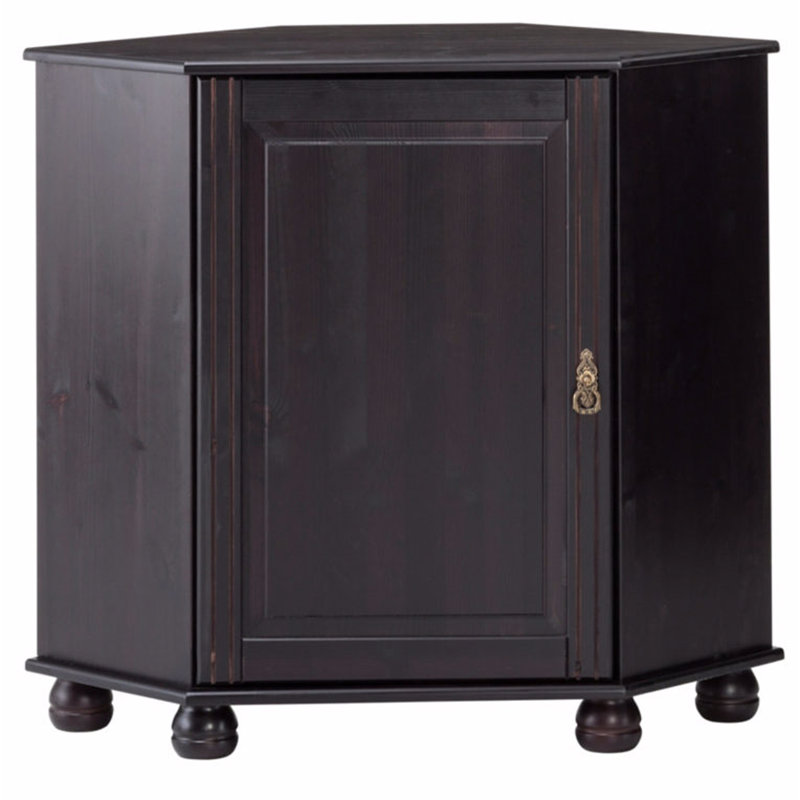 Regina Solid Wood End Table, Havana