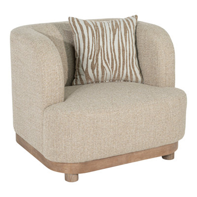 Kellems Upholstered Chair With Accent Pillows