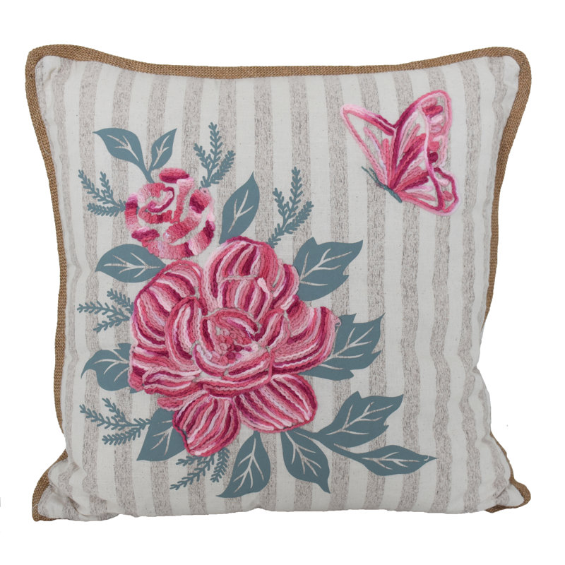  Insert de coussin décoratif en coton Dye Flower