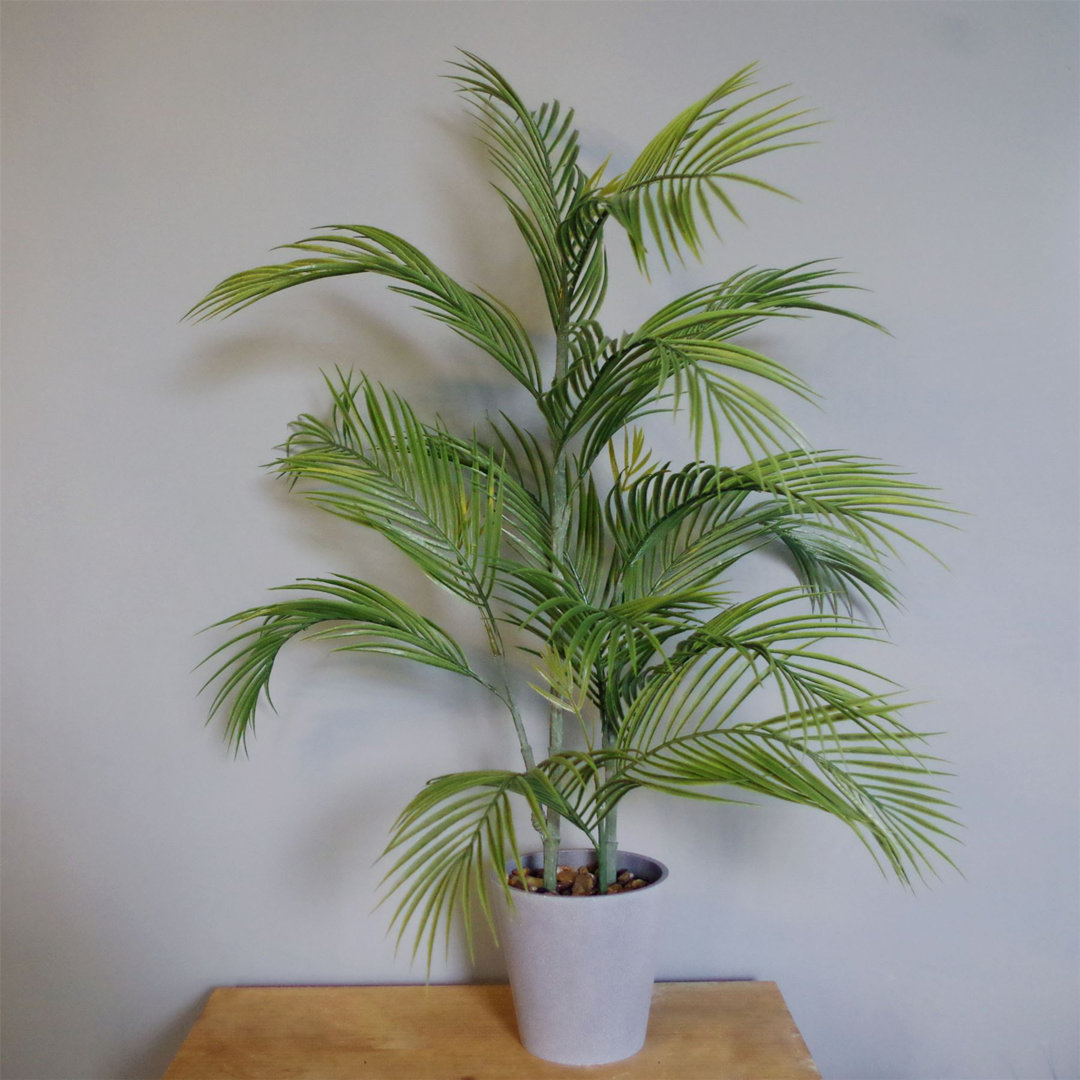 90cm Faux Palm Plant in Planter