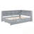 Full Size Daybed With Twin Size Trundle, Storage Shelf And USB Charging Ports-347146455-347146450