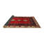 Tapis traditionnel rouge / noir-631446365