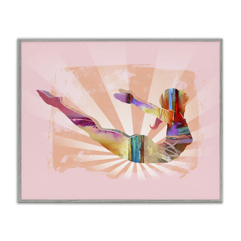 Giclée abstraite par Tim Parker, Estampe numérique Farmhouse, H 16 po x l 20 po