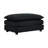 35" Chenille Fabric Upholstered Ottoman-110479510