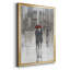 «Rain in the City I», toile encadrée de qualité supérieure - prête à être accrochée-92868121-92868124