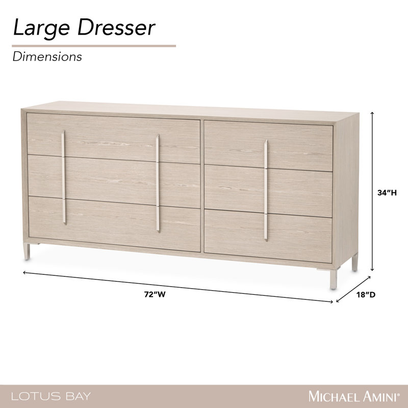Lotus Bay Dresser, Large - Sand