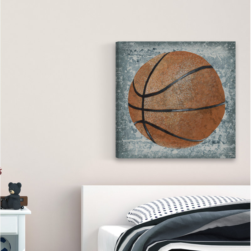 «Pauley Grunge Sporting I», reproduction sur toile tendue, H 48 po x l 48 po x P 1,5 po