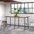 Rodiguez Oak Metal Base Dining Table