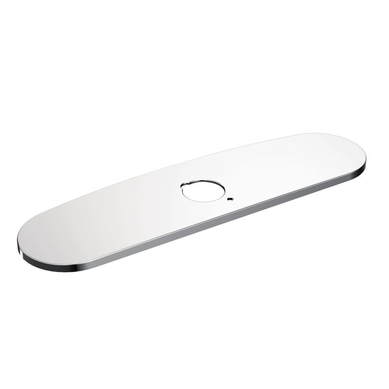 M-Power Escutcheon in Brushed Nickel, Chrome