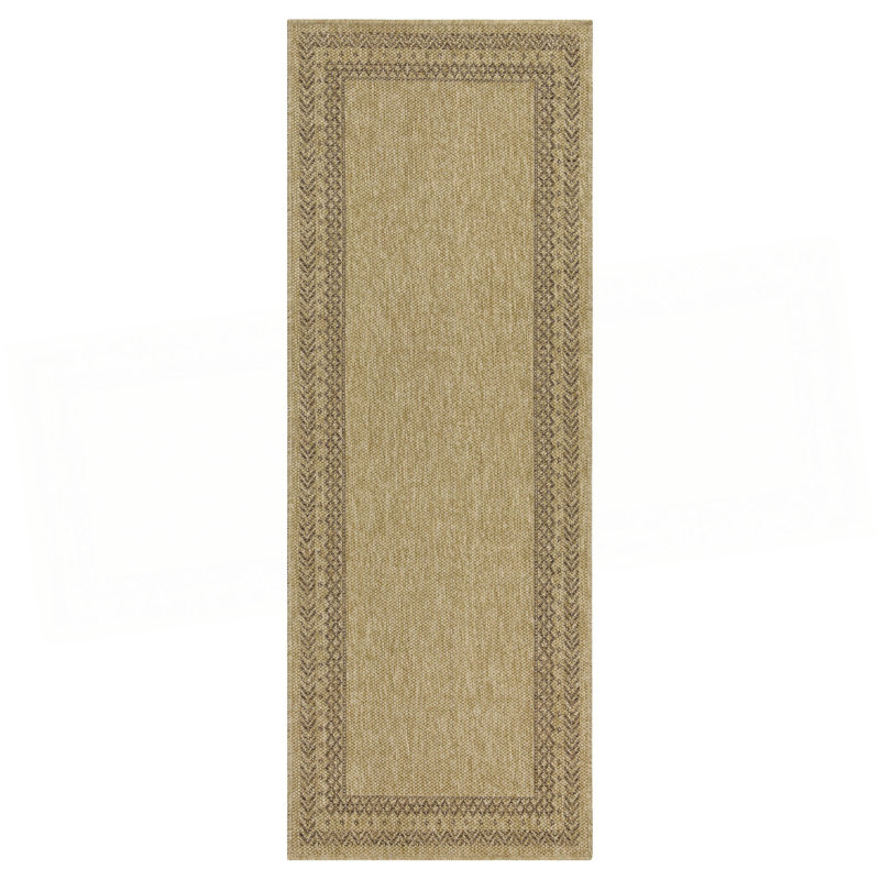 Jute 2 Ft. 7 In. X 7 Ft. 3 In. Indoor/Outdoor Area Rug, Runner 2'7" x 7'3"
