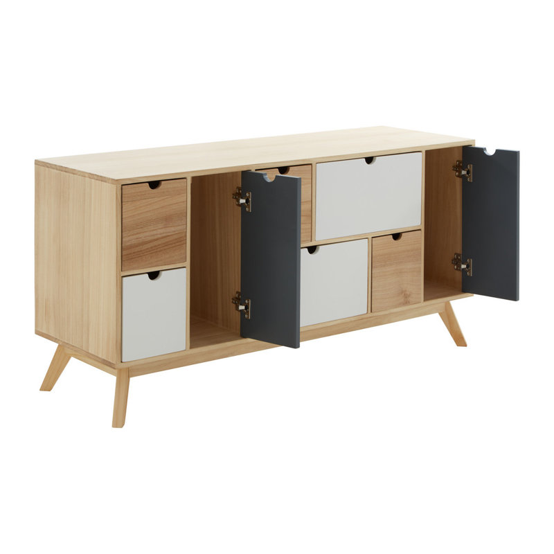 Zelda 120cm W 6 - Drawer Chest of Drawers