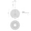 Luminaire suspendu 1 en 1 Gibraltar Gibraltar-64145152-64113632