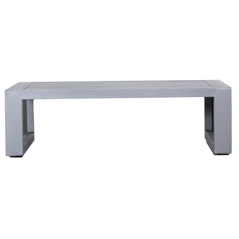 Table basse en aluminium Koeller