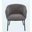 Fauteuil d'appoint moderne en velours côtelé-2069809173