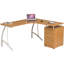 Ozella L-Shaped Writing Desk-37190095