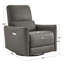 Mikkel Faux Leather Power Reclining Home Theater Seat-92158043