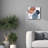  'In Orbit 2' by Emma Scarvey Canvas Wall Art, 18" x 18"
