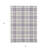 HomeRoots 3' X 5' Lavender Purple Plaid Washable Indoor Outdoor Area Rug