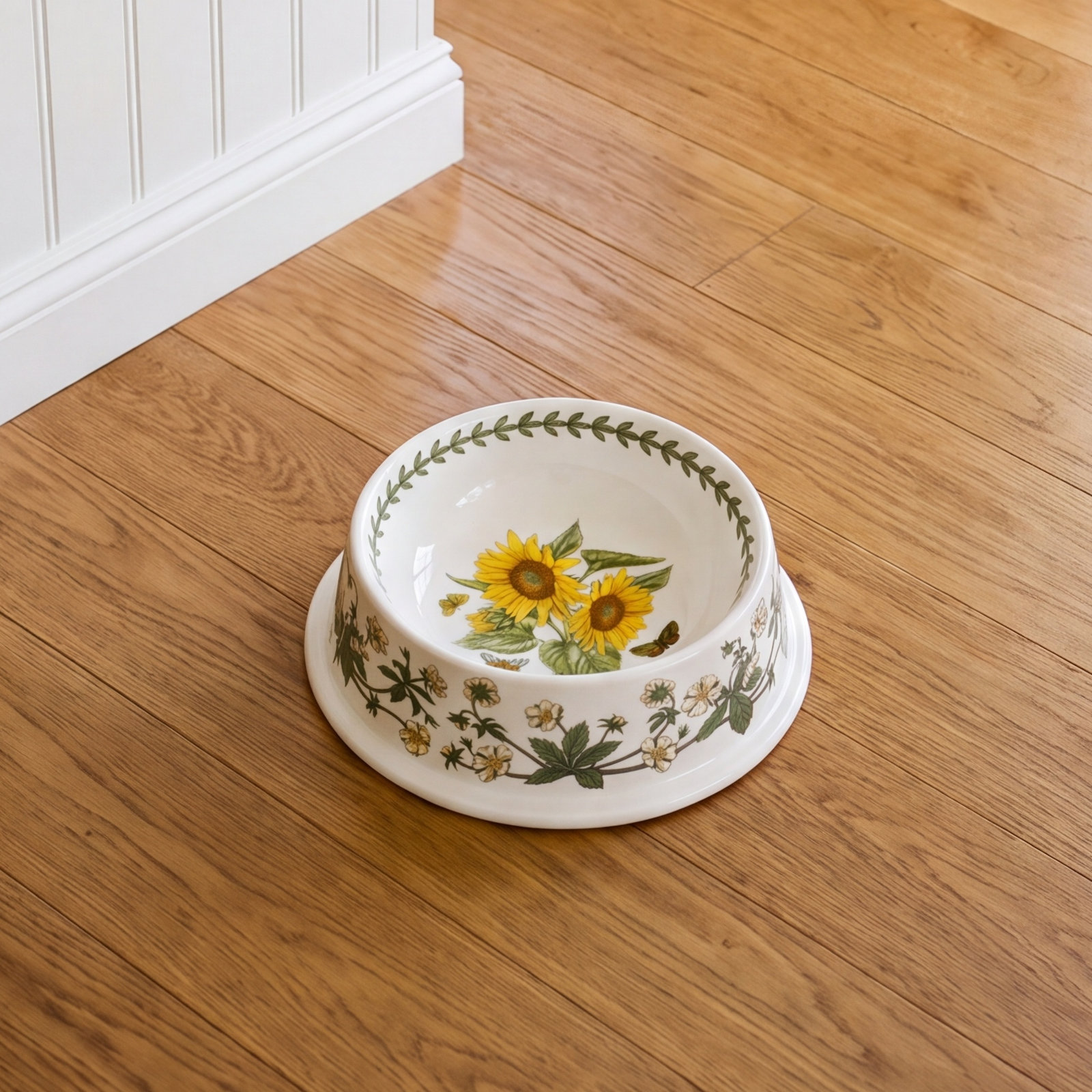 Portmeirion Botanic Garden Sunflower Pet Bowl
