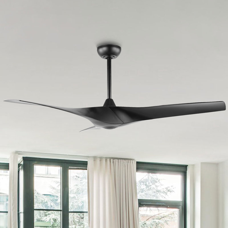 52 - Ventilateur de plafond, Noir