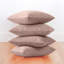 Luxury Check Velvet Cushion Covers Set Of 4 Soft Throw cases -2114959891